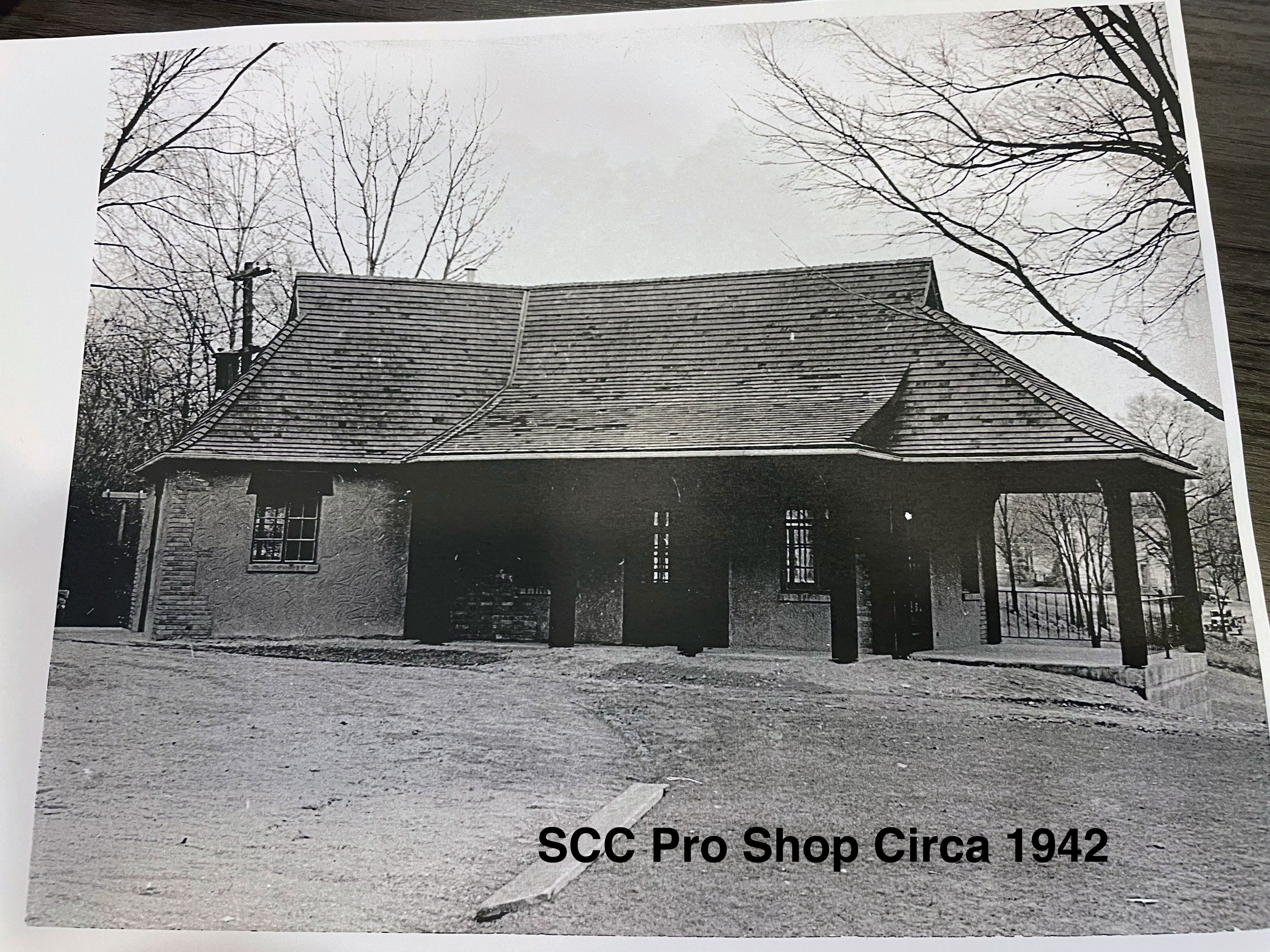SCC Pro Shop Circa 1942